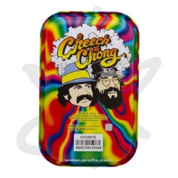 🌈 🫧 Plateau a rouler Cheech&Chong Trippy 17.5x27.5 - G-ROLLZ - Gardenz Shop meilleur CBD 🫧🌈