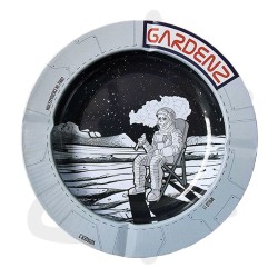 🌌🧑‍🚀 Cendrier Métal Astronaute - Gardenz 🧑‍🚀🌌