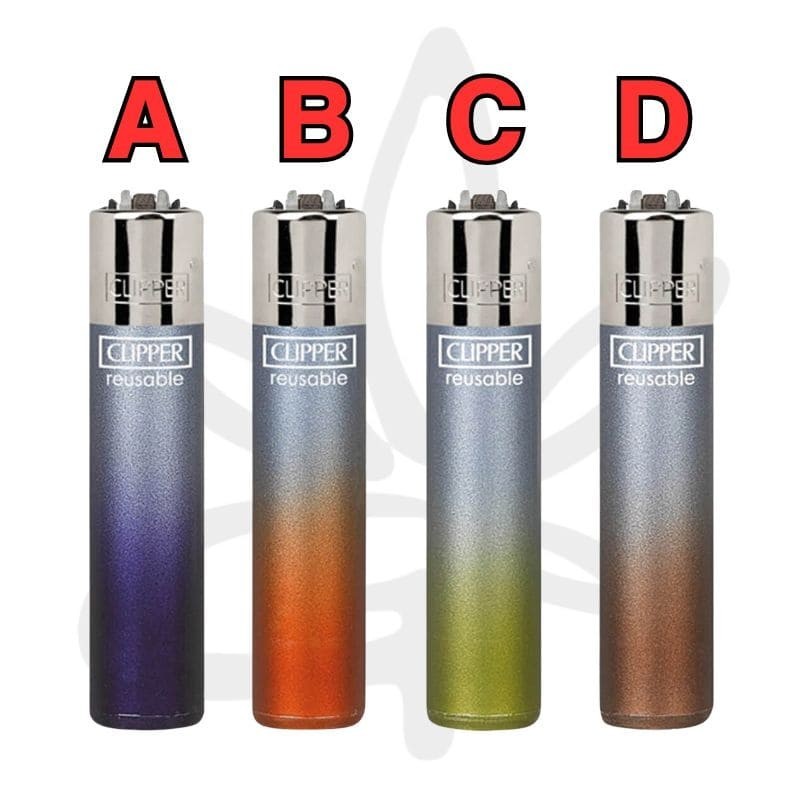 🔥 Clipper Blue Crystal Gradient - Clipper - Briquet 🔥
