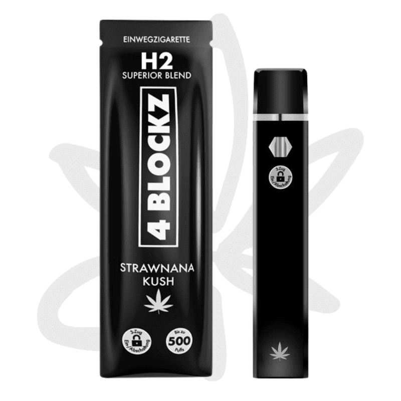 Puff 10-OH-HHC 95% "Strawnana Kush" 500 puffs - 4 Blockz