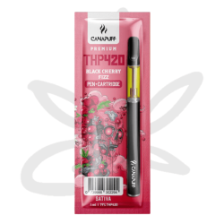 Puff THP 420 79% "Black Cherry Fizz" 1 ML 300 puffs (rechargeable) - Canapuff