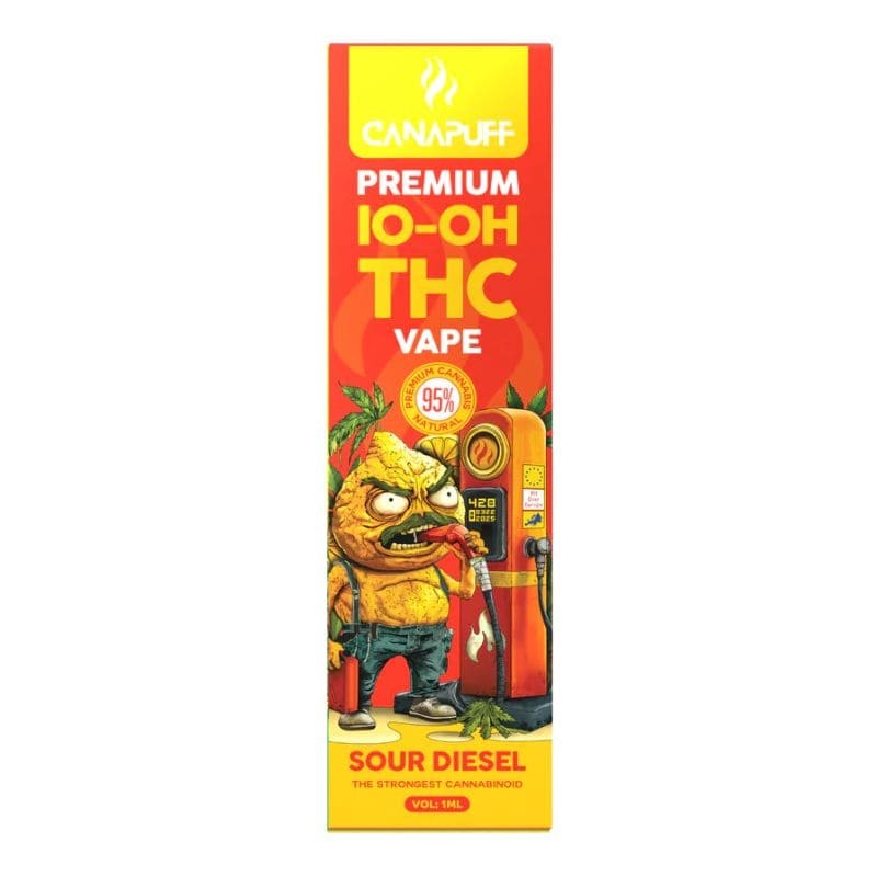Puff 10-OH-THC 95% "Sour Diesel" 300 puffs – Canapuff