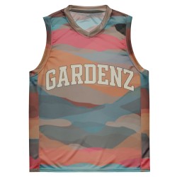 Recycled unisex basketball jersey