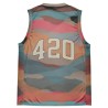 Recycled unisex basketball jersey
