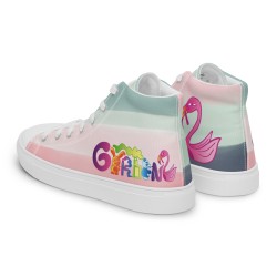 Men’s high top canvas shoes