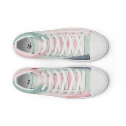 Men’s high top canvas shoes