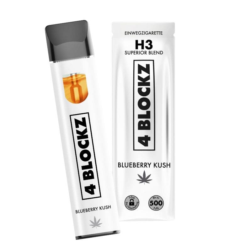 Puff 10-OH-HHCP 95% "Blueberry Kush" 500 puffs - 4 Blockz