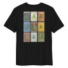 T-shirt col côtelé Timbre Gardenz – Collection verte sur textile