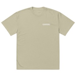 T-shirt oversize délavé Gardenz – Hommage aux vrais fumeurs