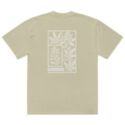 T-shirt oversize délavé Gardenz – Hommage aux vrais fumeurs