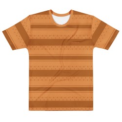 T-shirt bande orange Gardenz — style cannabis discret