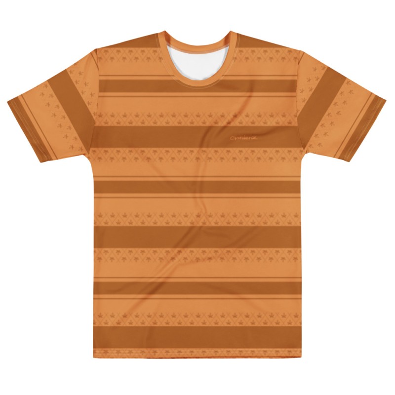 T-shirt bande orange Gardenz — style cannabis discret