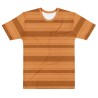 T-shirt bande orange Gardenz — style cannabis discret