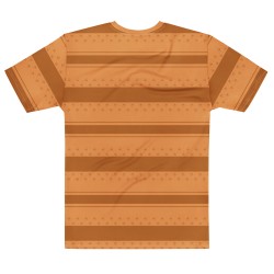 T-shirt bande orange Gardenz — style cannabis discret