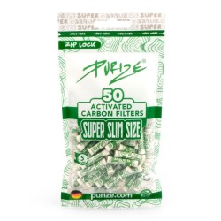 Filtres Purize Super Slim charbon actif x50 | Gardenz