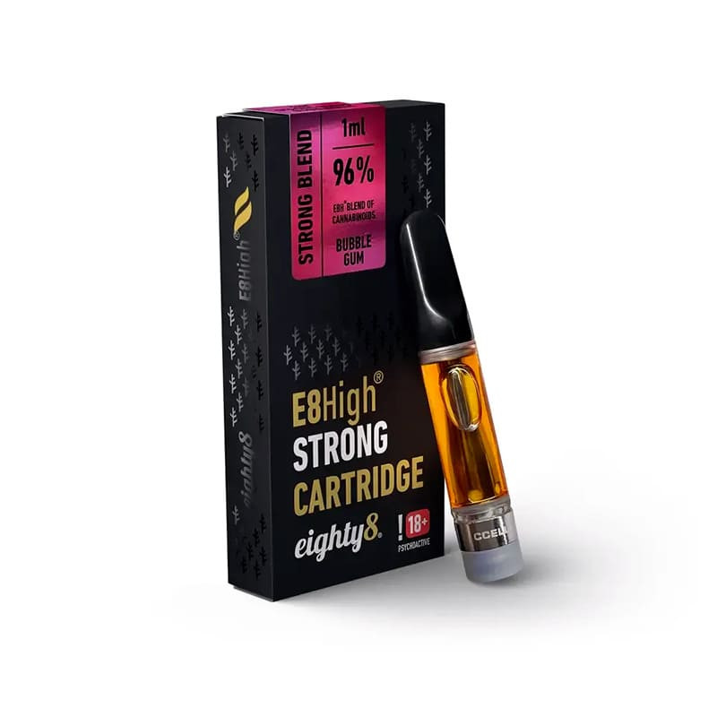Cartouche Eighty8 E8HIGH Bubblegum 96% 1ml psychoactive