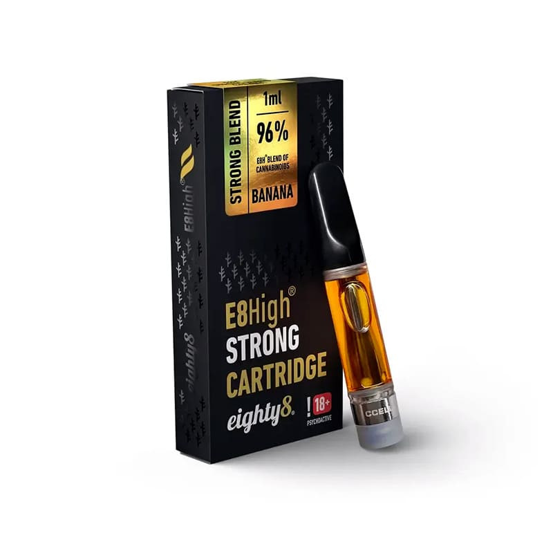 Cartouche Eighty8 E8HIGH Banana 96% 1ml psychoactive