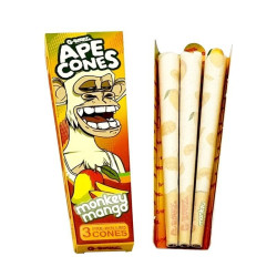 Cones pré-roulés saveur mangue - G-Rollz - cônes aromatisés avec bille arômatique | combustion lente