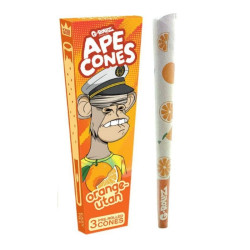 Cones pré-roulés saveur orange - G-Rollz | Cônes aromatisés avec bille arômatique