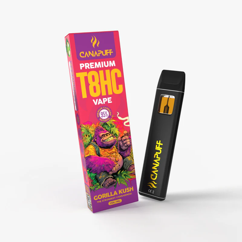 Vape T8HC - Gorilla Kush - 1ml - Canapuff