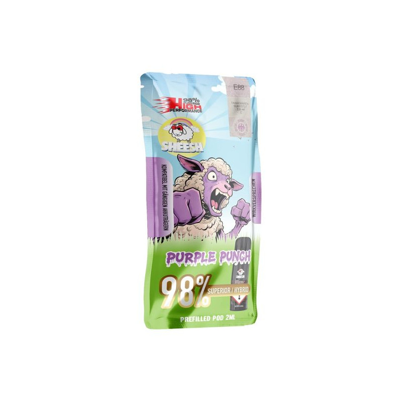 Cartouche Purple Punch 2 ml - Sheesh
