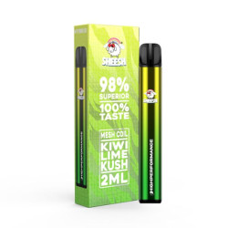 Vape Kiwi Lime Kush Sheesh – Kiwi, citron vert, 2ml | Gardenz