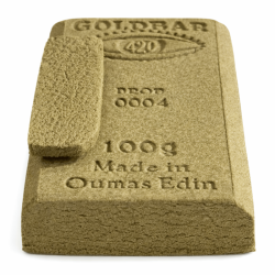 Résine CBD Lemon Hash 10g - Goldbar420