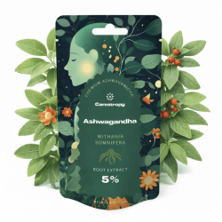 Ashwagandha (Withania Somnifera) 10g extrait pur 5% - Canntropy