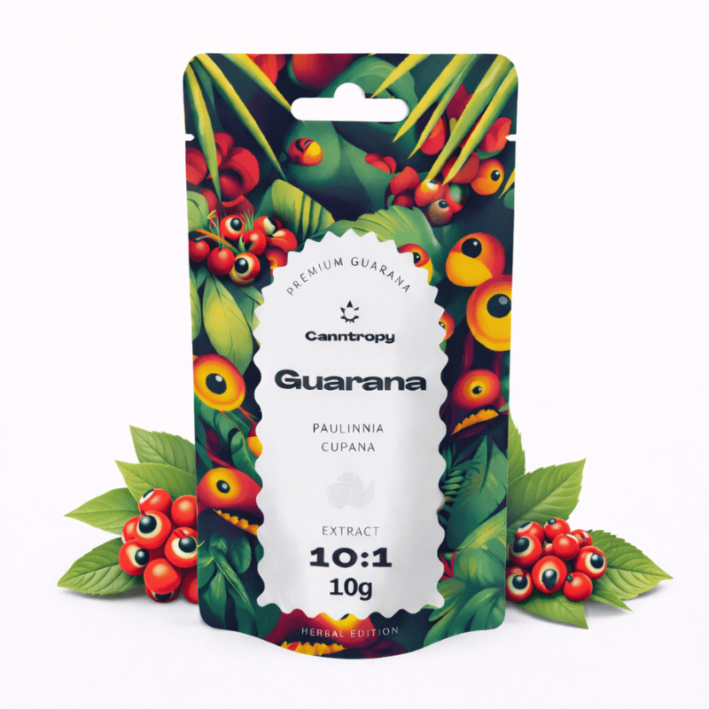 Guarana Extract 10:1 (Paulinnia Cupana) 10g - Canntropy