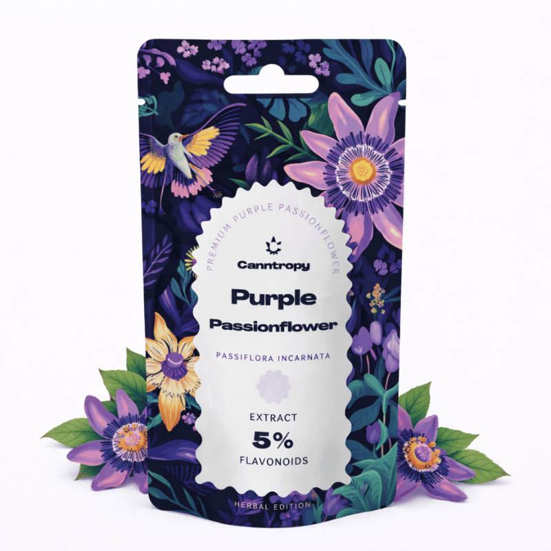 Passiflora incarnata Extract 5% (Purple Passionflower) 10g - Canntropy