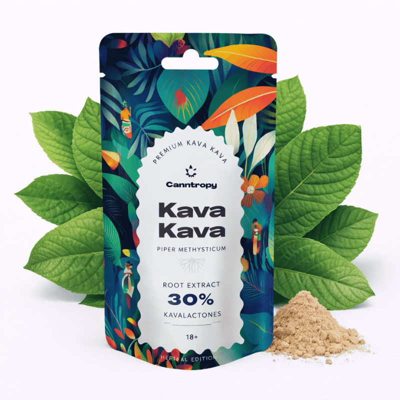 Kava Kava Root Extract 30% (Piper methysticum) 10g - Canntropy