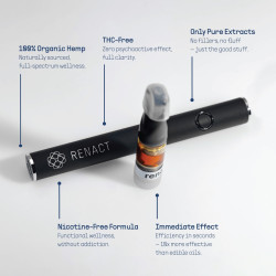 Kit vaporisateur THCV/CBD Relief- RENACT
