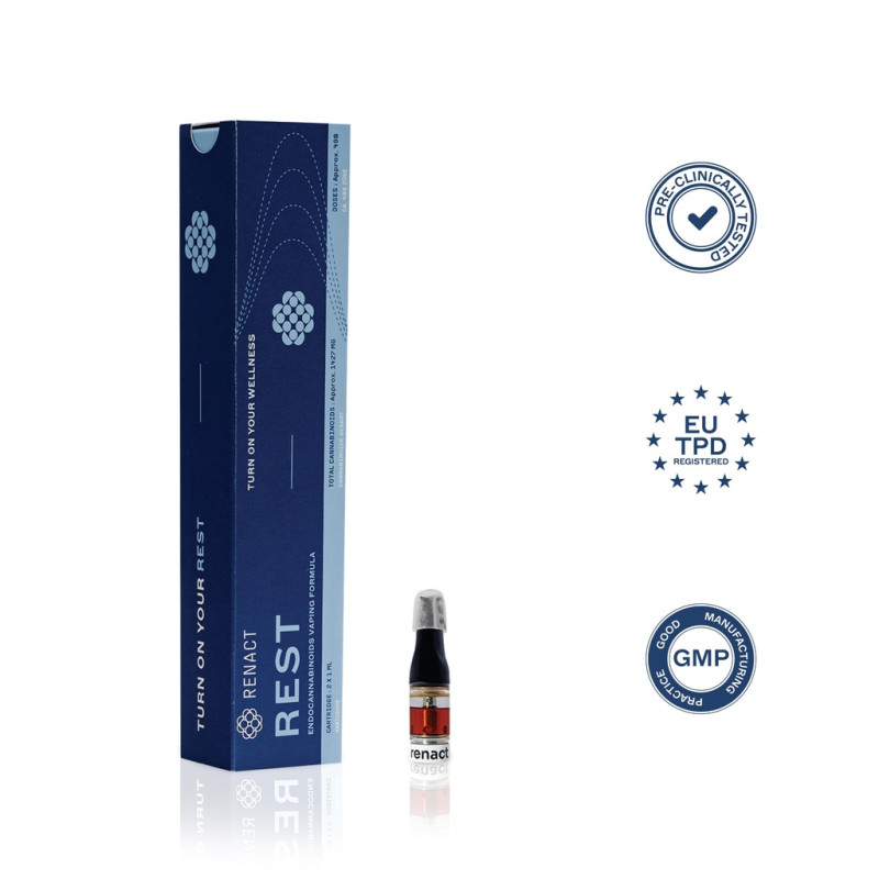 Cartouche THCV/CBD Rest - RENACT