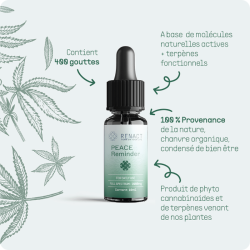 Huile Peace Reminder 20%CBD 10ml - RENACT