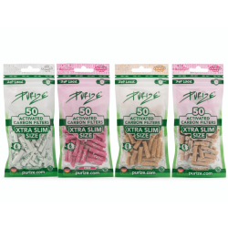 Filtre à charbon actif XTRA slim size 6mm x50 - Purize