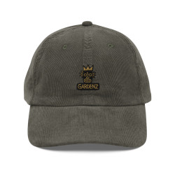 Casquette en velours côtelé Basquiat