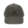 Casquette en velours côtelé Basquiat