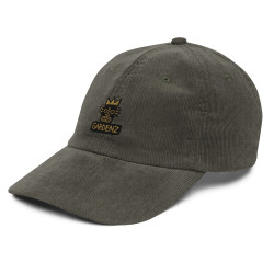 Casquette en velours côtelé Basquiat