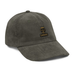 Casquette en velours côtelé Basquiat