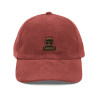 Casquette en velours côtelé Basquiat