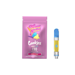 Cartouche Triple Scoop CBD - Cookies