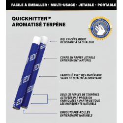 Quick Hitters Blueberry x10 Hemper – Kit dugout, myrtille | Gardenz