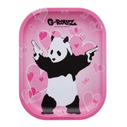 Plateau G-Rollz Banksy Panda Gunnin' 14x18 cm | Gardenz