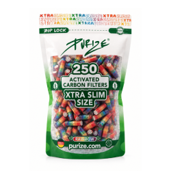 Filtres joint charbon actif Extra Slim 6mm x250 Purize | Gardenz