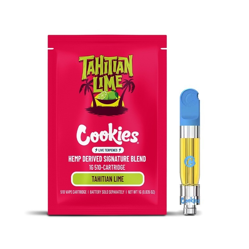Cartouche Tahitian lime - Cookies
