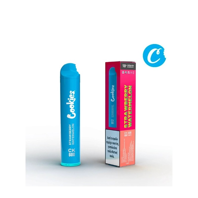 Vape Strawberry Watermelon 600 puffs Cookies | Gardenz