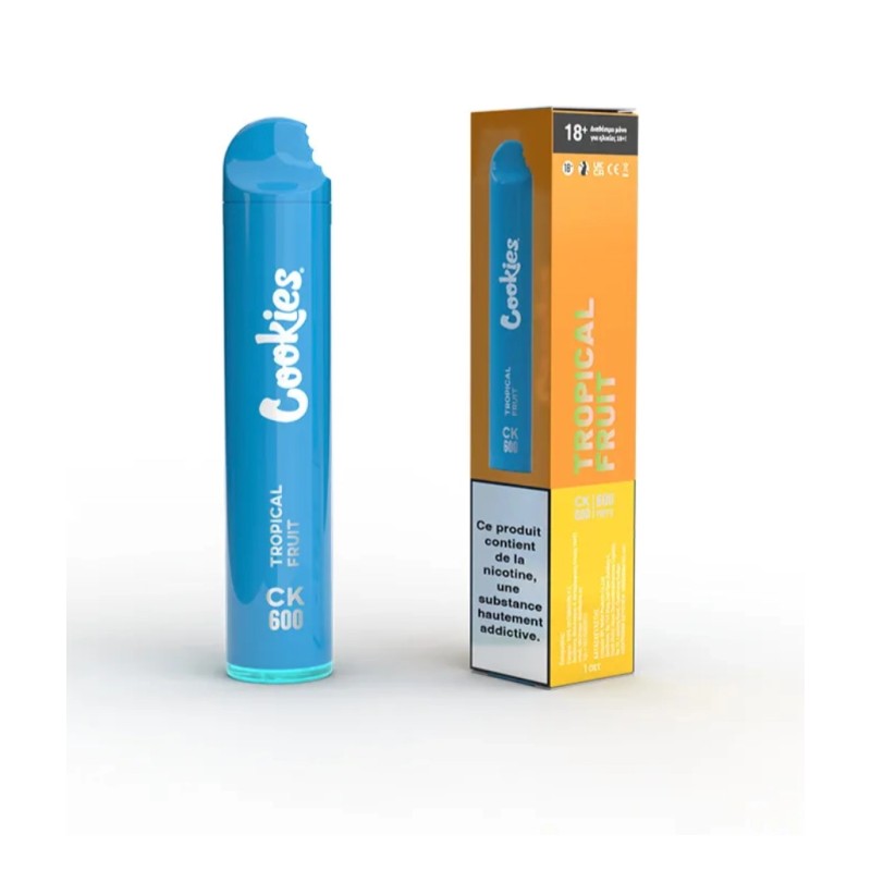 Vape Tropical Fruit 600 puffs Cookies | Gardenz