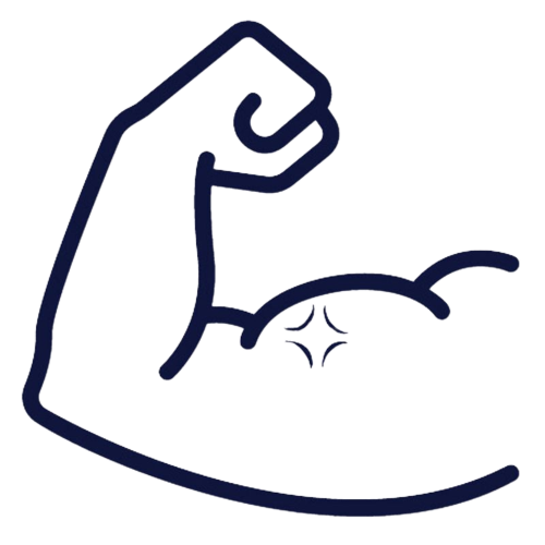 Pictogramme force puissante
